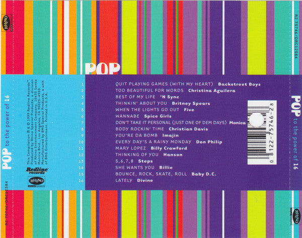 Various : Pop To The Power Of 16 (CD, Comp)