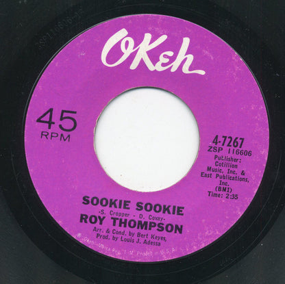 Roy Thompson : Sookie Sookie / Love You Say (7", Single, Styrene)