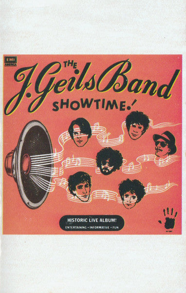 The J. Geils Band : Showtime! (Cass, Album, Club, Dol)