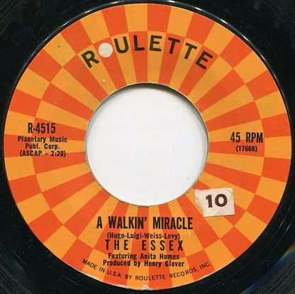 The Essex : A Walkin' Miracle / What I Don't Know Won't Hurt Me (7", Single, Styrene, Ter)