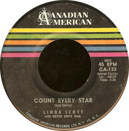 Linda Scott : Count Every Star / Land Of Stars (7", Single)