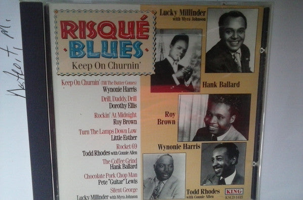 Various : Risqué Blues Keep On Churnin'  (CD, Comp)