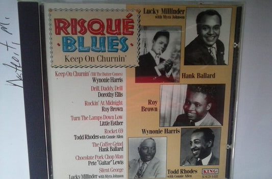 Various : Risqué Blues Keep On Churnin'  (CD, Comp)