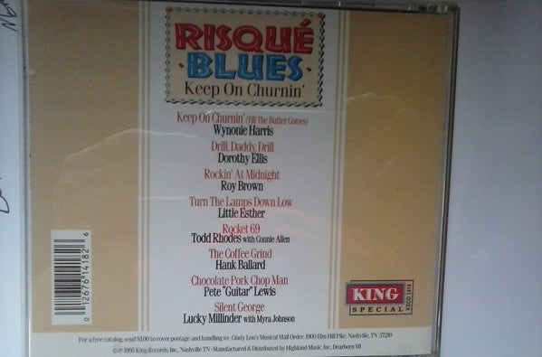 Various : Risqué Blues Keep On Churnin'  (CD, Comp)