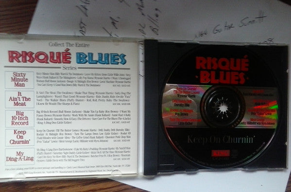 Various : Risqué Blues Keep On Churnin'  (CD, Comp)