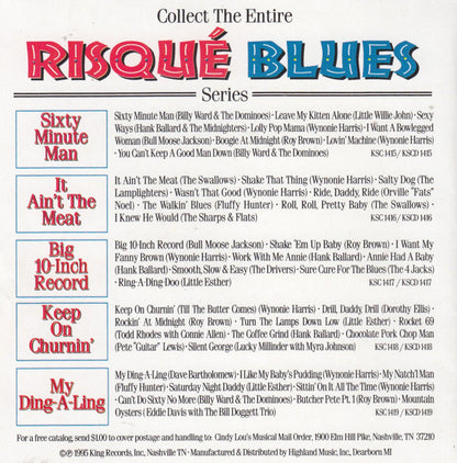 Various : Risqué Blues Keep On Churnin'  (CD, Comp)