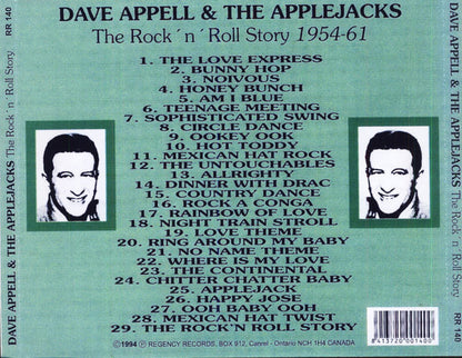 Dave Appell And The Applejacks : The Rock'n'Roll Story 1954-61 (CD, Comp)