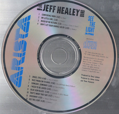 The Jeff Healey Band : See The Light (CD, Album)