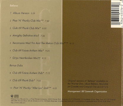 Cher : Believe (CD, Maxi)