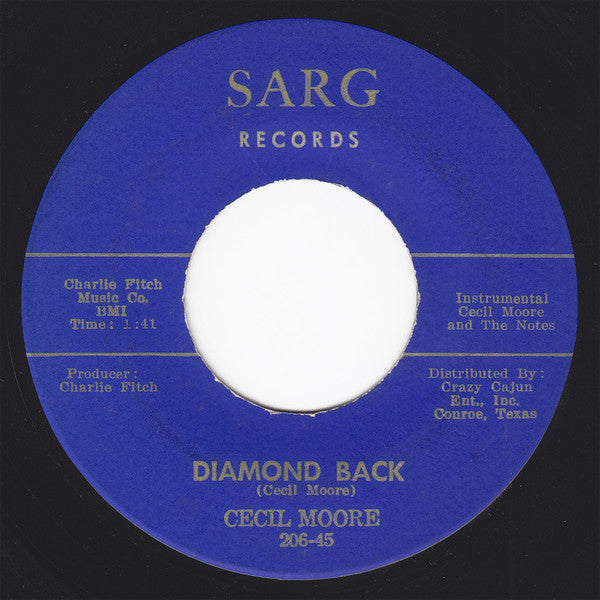 Cecil Moore (2) : Diamond Back / Rise And Shine (7", Single)