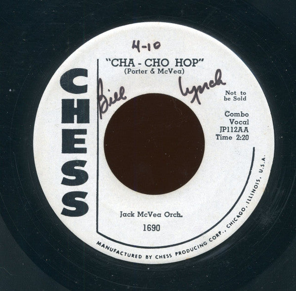 The Sharps, Jack McVea Orchestra : 6 Months, 3 Weeks, 2 Days, 1 Hour / Cha-Cho Hop (7", Promo)