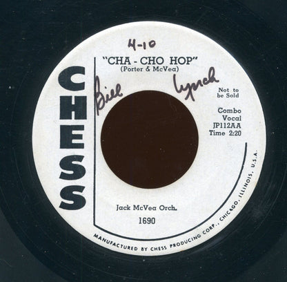 The Sharps, Jack McVea Orchestra : 6 Months, 3 Weeks, 2 Days, 1 Hour / Cha-Cho Hop (7", Promo)