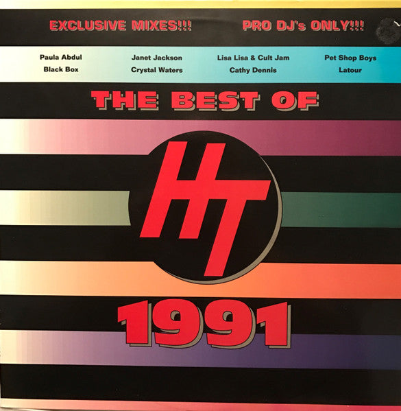 Various : Hot Tracks - The Best Of 1991 (2x12", Comp, Promo)