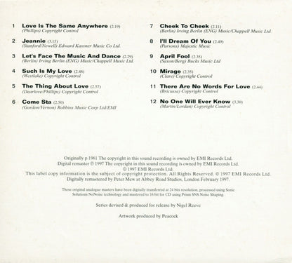 Matt Monro : Love Is The Same Anywhere (CD, Album, RM, Dig)