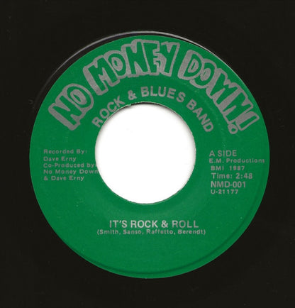 No Money Down! : It's Rock & Roll / Talk To You By Hand (7")