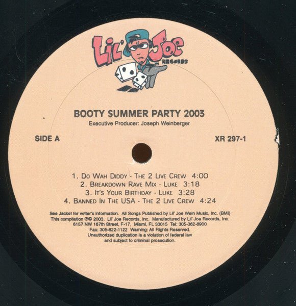 Various : Booty Summer Party 2003 (2xLP, Comp)