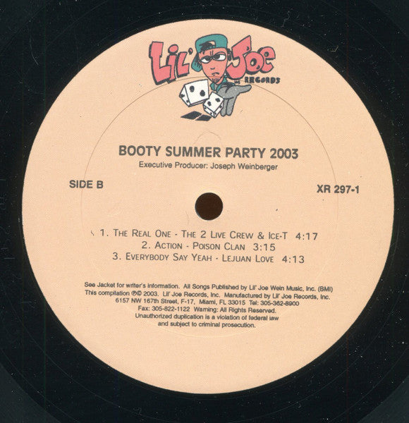 Various : Booty Summer Party 2003 (2xLP, Comp)