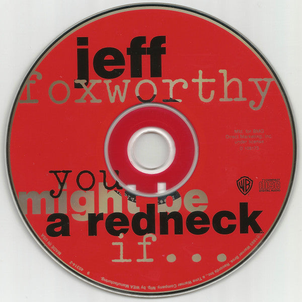 Jeff Foxworthy : You Might Be A Redneck If... (CD, Album, Club, SRC)