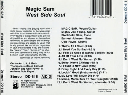 Magic Sam Blues Band : West Side Soul (CD, Album, RE, RM)