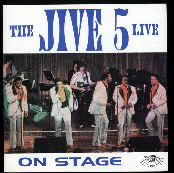 The Jive Five : The Jive 5 Live On Stage (CD, Album)