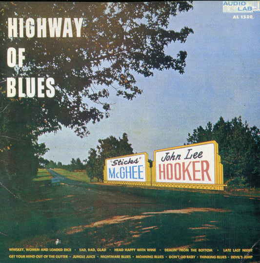 "Sticks" McGhee* & John Lee Hooker : Highway Of Blues (CD, Album)