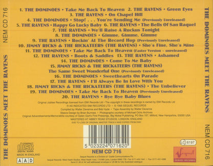 The Dominoes Meet The Ravens (2) : The Dominoes Meet The Ravens (CD, Comp)