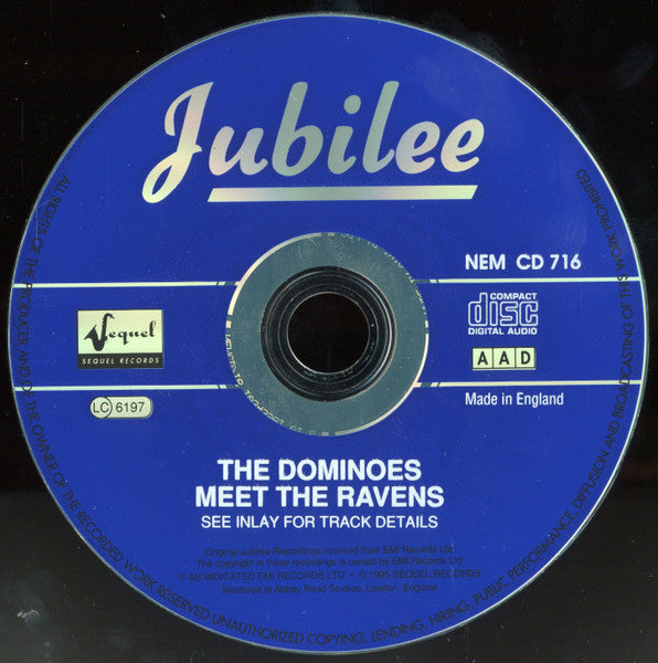 The Dominoes Meet The Ravens (2) : The Dominoes Meet The Ravens (CD, Comp)