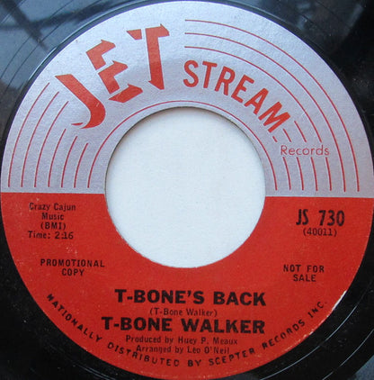 T-Bone Walker : She's A Hit / T-Bones Back (7", Single, Promo, Styrene)