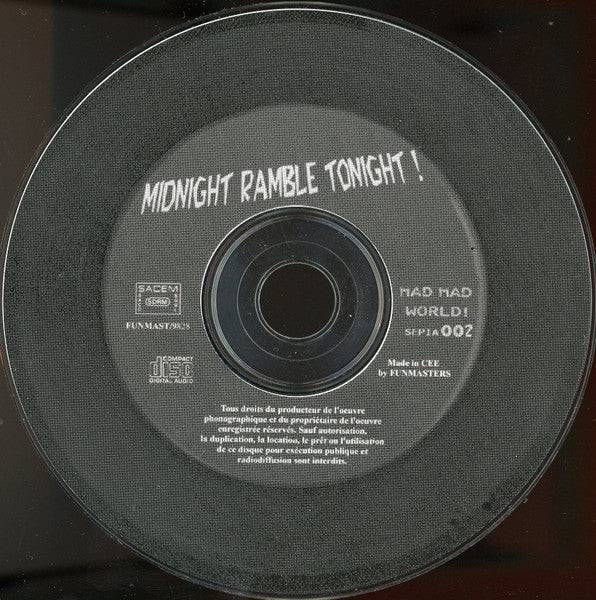 Various : Midnight Ramble Tonight !  (CD, Comp)