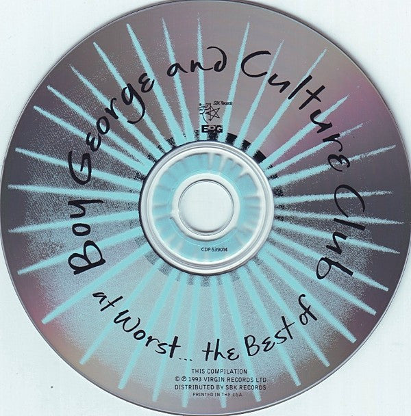 Boy George And Culture Club : At Worst... The Best Of (CD, Comp, Club)