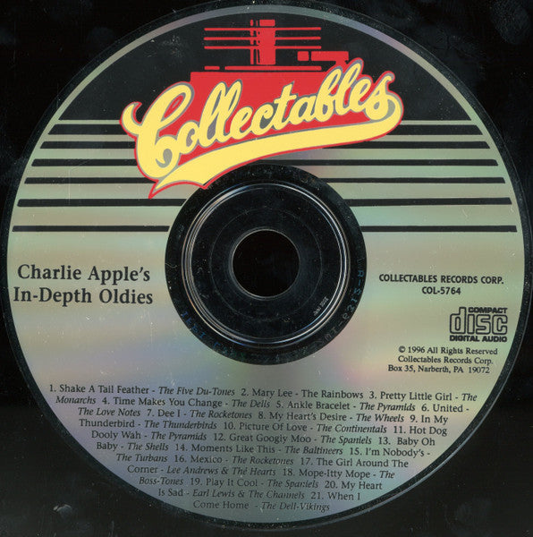 Various, Charlie Appel : Charlie Apple's In-Depth Oldies Vol. One (CD, Comp)