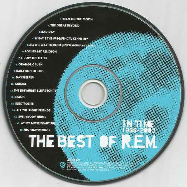R.E.M. : In Time: The Best Of R.E.M. 1988-2003 (CD, Comp, RE, Cin)