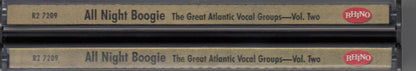 Various : All Night Boogie The Great Atlantic Vocal Groups - Vol. Two (2xCD, Comp)