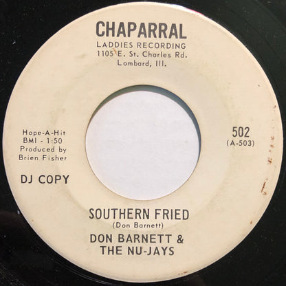 Don Barnett & The Nu-Jays : Soft Gentle Rain (7", Promo)