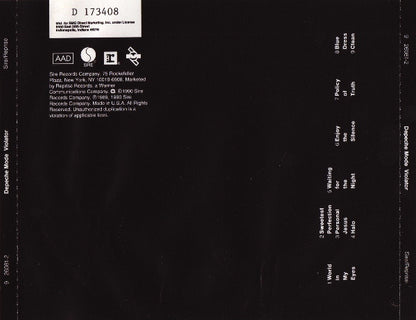 Depeche Mode : Violator (CD, Album, Club)