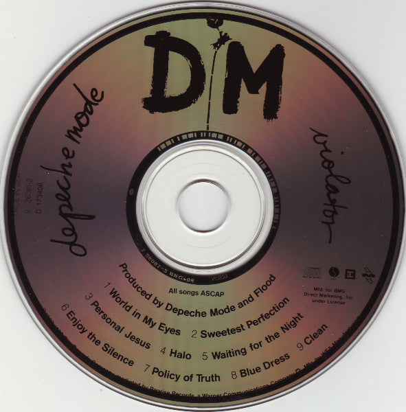 Depeche Mode : Violator (CD, Album, Club)