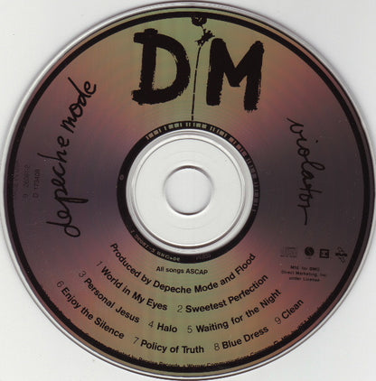 Depeche Mode : Violator (CD, Album, Club)