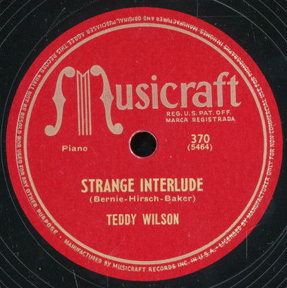 Teddy Wilson : Teddy Wilson Plays (4xShellac, 10", Album)