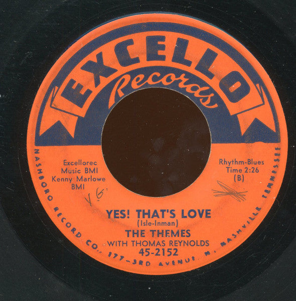 The Themes (2) : The Magic Of You (7", Single)