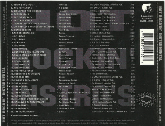 Various : Hot Rockin' Instrumental Hoe Down Vol. 2 (CD, Comp, RM)