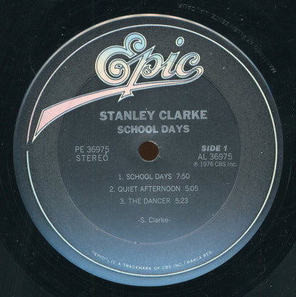 Stanley Clarke : School Days (LP, Album, RE, Ter)