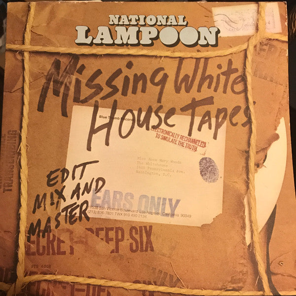 National Lampoon : The Missing White House Tapes (LP, Album, Club, Cap)
