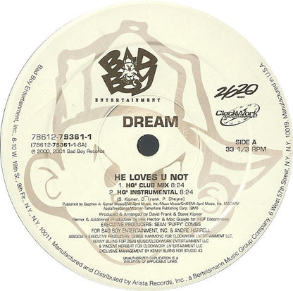 Dream : He Loves U Not (12", Com)