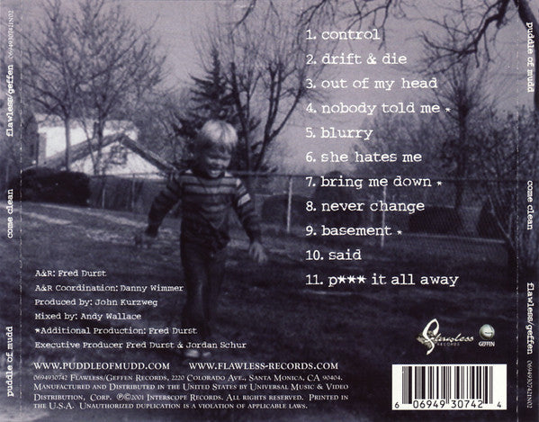Puddle Of Mudd : Come Clean (CD, Album)