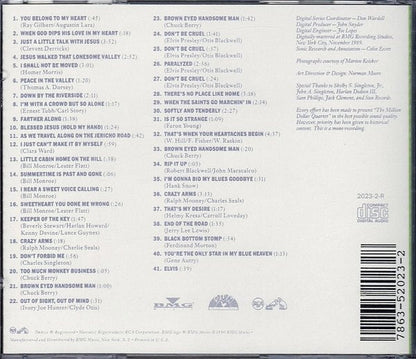 Elvis Presley With Jerry Lee Lewis, Carl Perkins & Johnny Cash : The Million Dollar Quartet (CD, Mono, RE)
