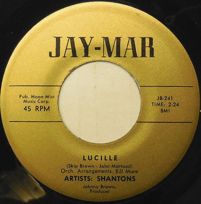 The Shantons : Lucille (7", Single, Unofficial)