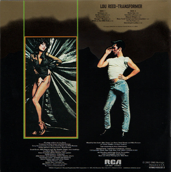 Lou Reed : Transformer (CD, Album, RE, RM)