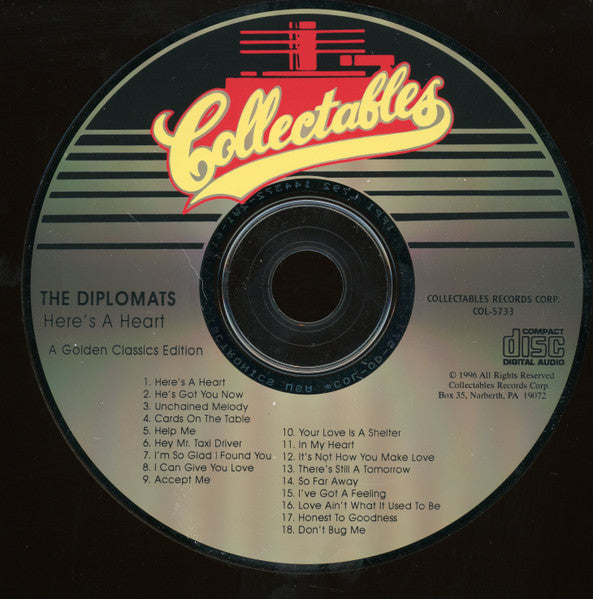 The Diplomats (2) : Here's A Heart A Golden Classics Edition (CD, Comp)