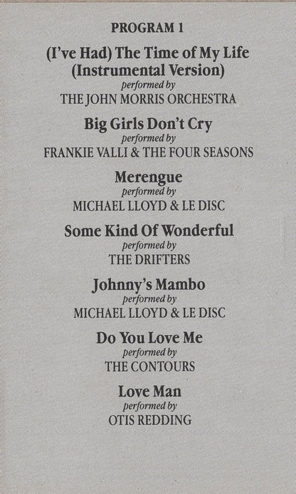 Various : More Dirty Dancing - More Original Music From The Hit Motion Picture Dirty Dancing (Cass, Comp)