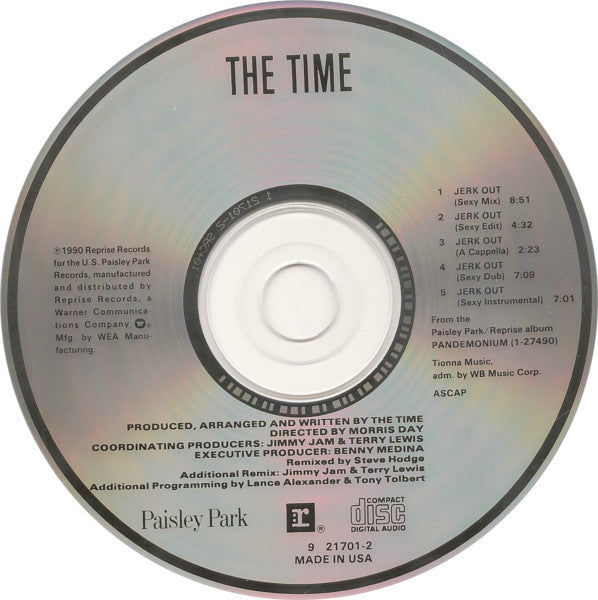 The Time : Jerk Out (CD, Maxi)
